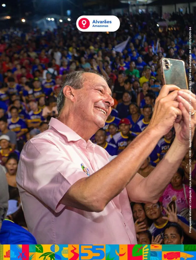 Omar Aziz conquista 60 dos 62 municípios e é eleito governador do Amazonas com 61,42% dos votos