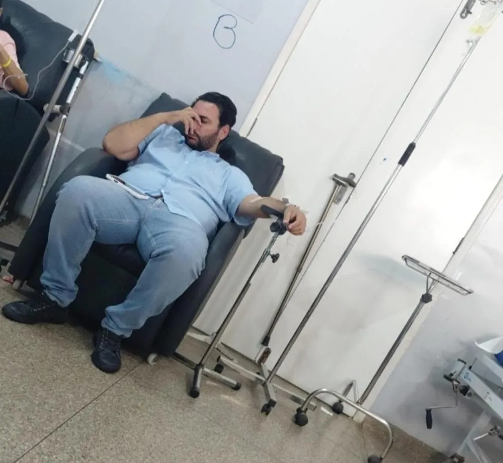 EXCLUSIVO | Vereador é atendido às pressas na Policlínica Ana Adelaide após passar mal em Porto Velho