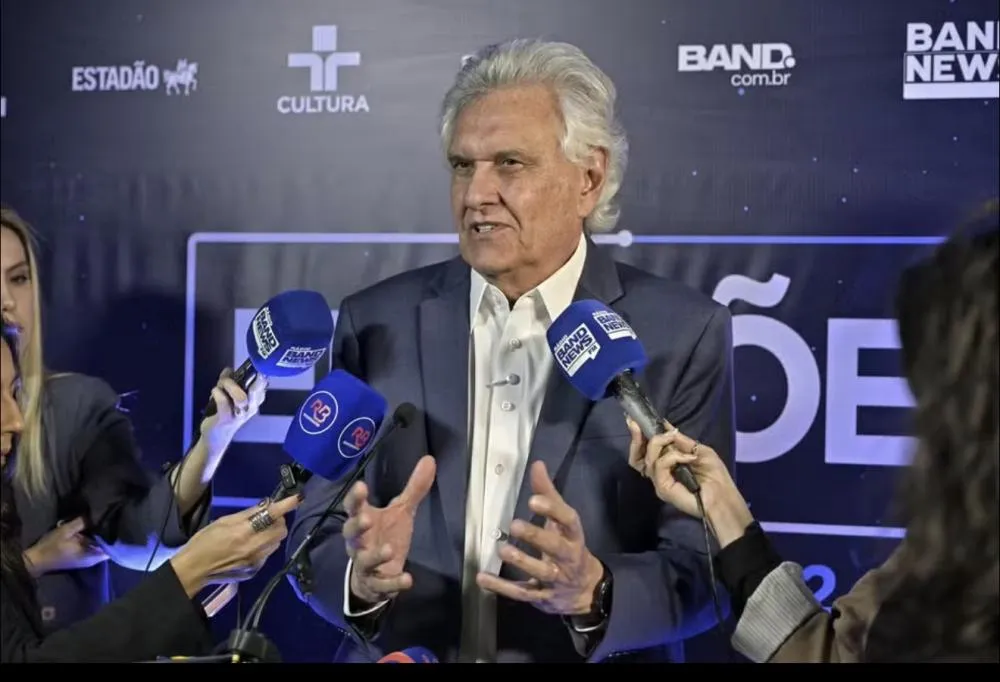 Caiado defende rigor contra o crime e se posiciona contra visita íntima em presídios durante debate na Band